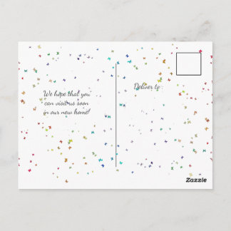 Carte Postale Nouvelle Adresse