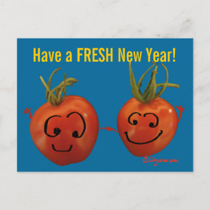 Carte postale nouvelle année