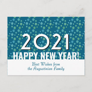 Carte Postale Nouvelle année   2021