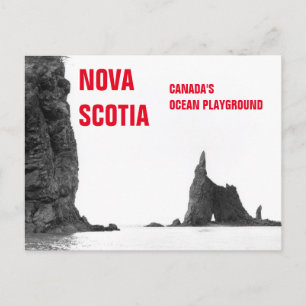 Carte Postale Nouvelle-Écosse Canada's Ocean Playground Vintage 