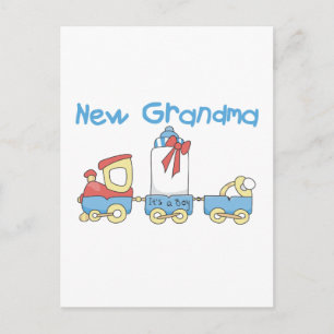 Carte Postale Nouvelle grand-mère de tee-shirts et cadeaux de tr