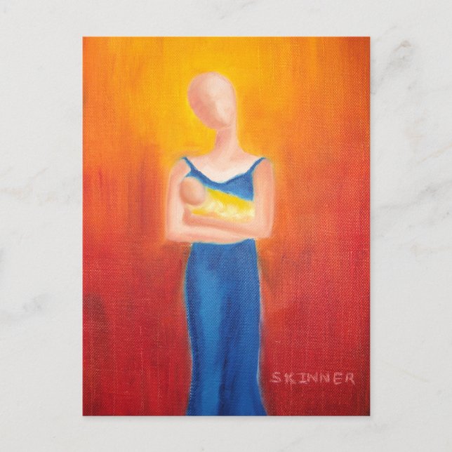 Carte Postale Nouvelle mère (Devant)