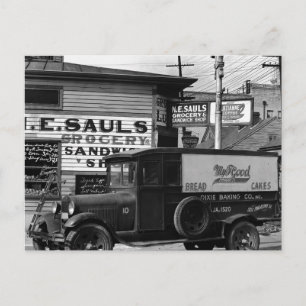 Carte Postale Nouvelle-Orléans coin rue Louisiane