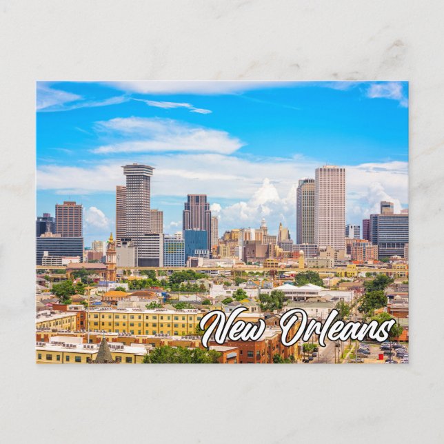 Carte Postale Nouvelle-Orléans, Louisiane, États-Unis (Devant)