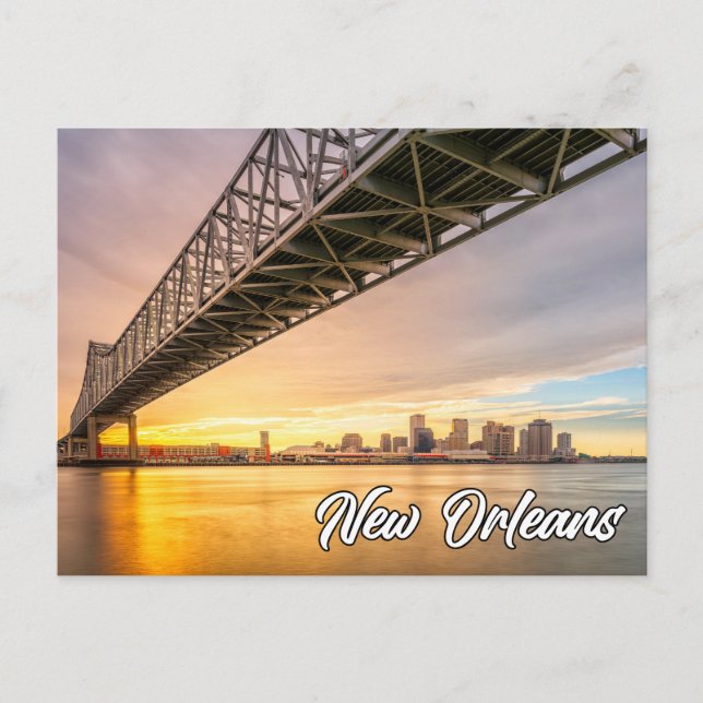 Carte Postale Nouvelle-Orléans, Louisiane, États-Unis (Devant)