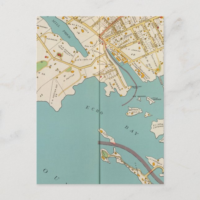 Carte Postale Nouvelle Rochelle, NY (Devant)