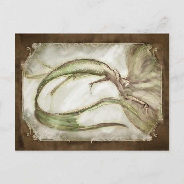 Carte Postale Nouvelle sirène (Devant)