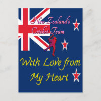 Nouvelle-Zélande Cricket Team Love From My Heart A