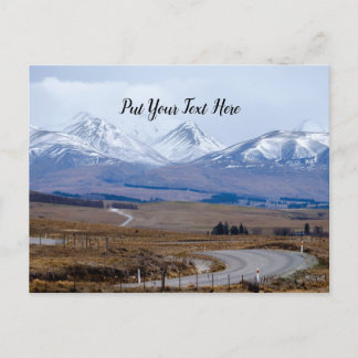 Carte Postale Nouvelle-Zélande Mountain Road Trip | South Island