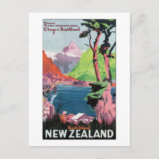 Carte Postale Nouvelle-Zélande Sud