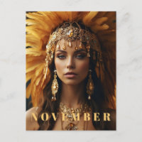 *~* NOVEMBRE Coiffe Pierre de naissance Topaze AP5
