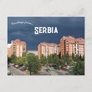 Carte Postale Novi Sad Serbie