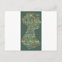 Nuage de mots Orgueil et Préjugés