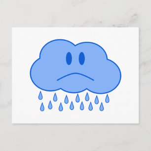Carte Postale Nuage triste