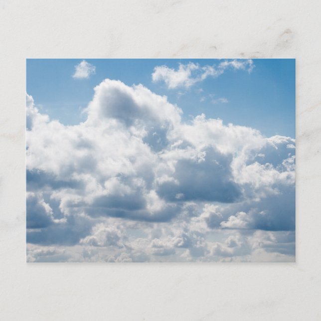 Carte Postale nuages-388922 BEAU SKI NATURE BLEUE BLANC CLOU (Devant)