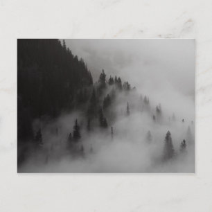 Carte Postale Nuages dans le col Logan Glacier NP