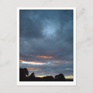Carte Postale Nuages de coucher de soleil 2 e, 5 sept