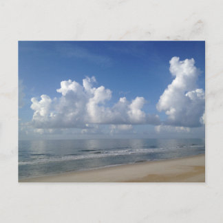 Carte Postale Nuages gras sur Topsail Island Beach NC USA Photo