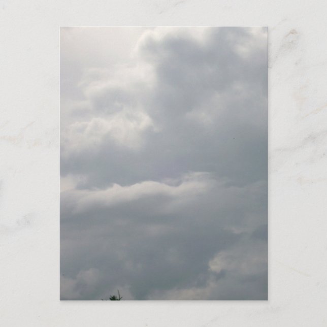 Carte postale Nuages gris (Devant)
