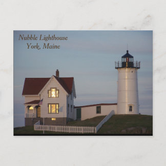 Carte Postale Nubble Lighthouse, York, Maine