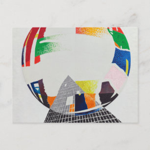 Carte Postale Nuclear I, CH, 1945 par Laszlo Moholy-Nagy