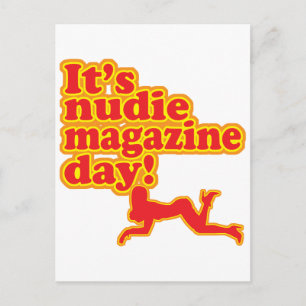 Carte Postale Nudie Magazine Day !