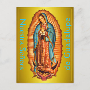 Carte postale Nuestra Señora de Guadalupe