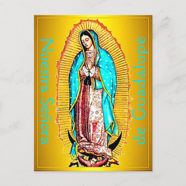 Carte postale Nuestra Señora de Guadalupe (Devant)