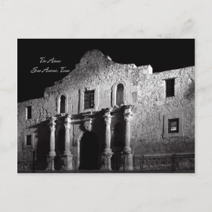 Carte Postale Nuit à l'Alamo