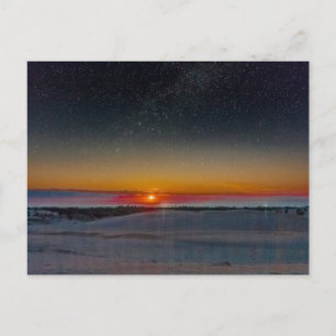 Carte Postale Nuit étoilée au-dessus des dunes de Silver Lake, M
