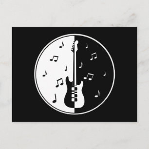 Carte Postale Nuit guitare