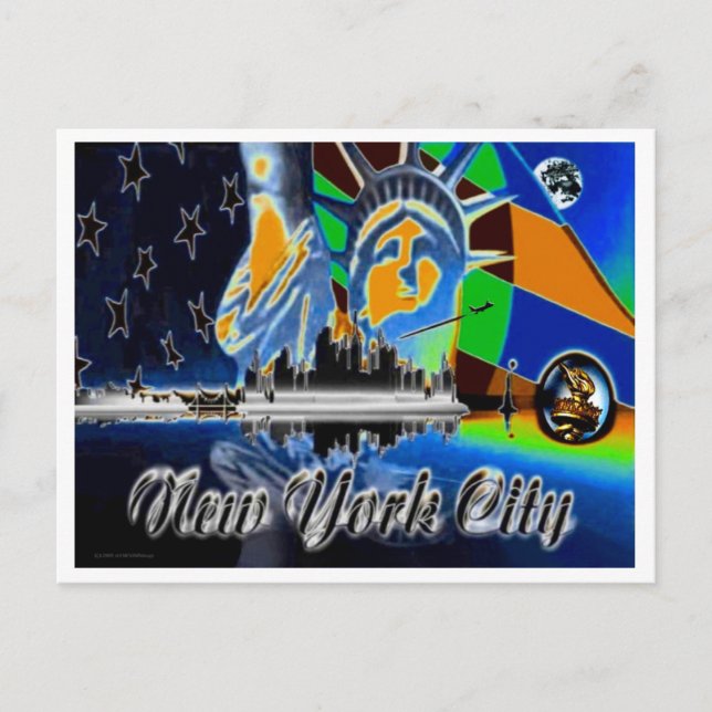 CARTE POSTALE "NUITS PLATINUM" (Devant)