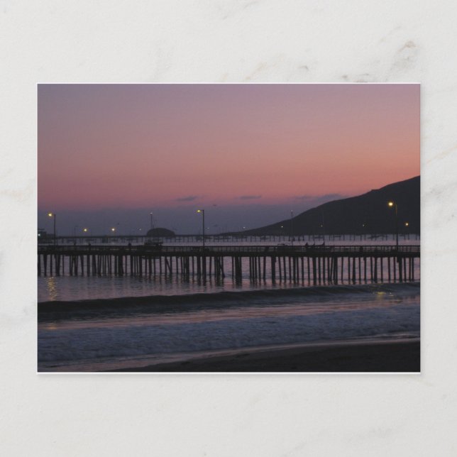 Carte Postale Nuits sur la plage d'Avila (Devant)