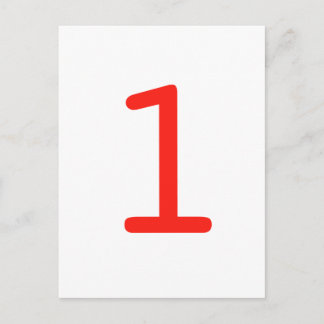 Carte Postale Numéro 1