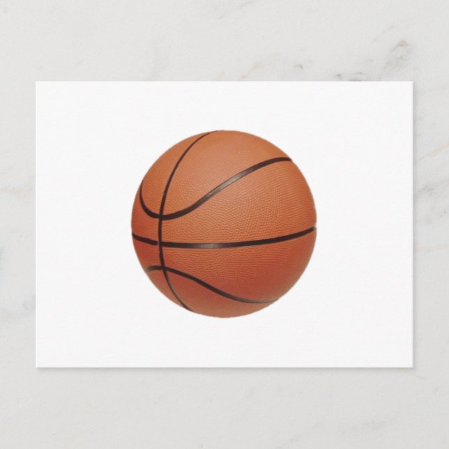 Carte Postale Numéro 3 Basketball et joueur (Devant)