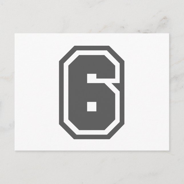 Carte Postale Numéro 6 (Devant)