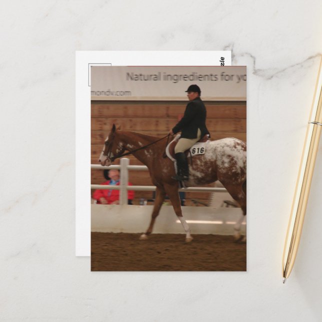 Carte Postale Numéro d'entrée 616 Horse Show (Devant/Arrière en situation)