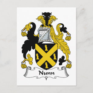 Carte Postale Nunn Family Crest