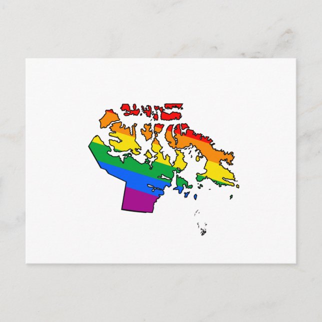 CARTE POSTALE NUNUVUT PRIDE (Devant)