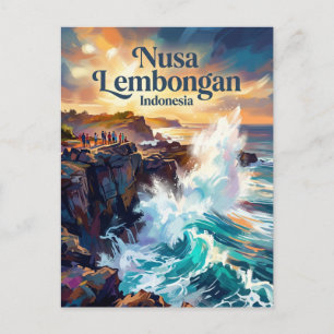 Carte Postale Nusa Lembongan Indonésie