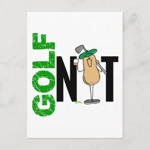 Carte Postale Nut de golf 1