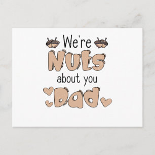 Carte Postale Nut Fête des pères Papa Père Amour Fête des hommes