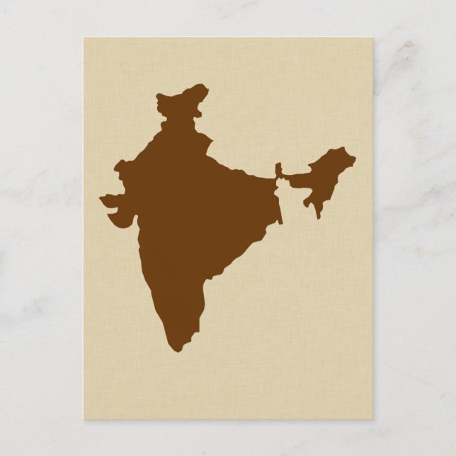 Carte Postale Nutmeg Spice Modes Inde (Devant)