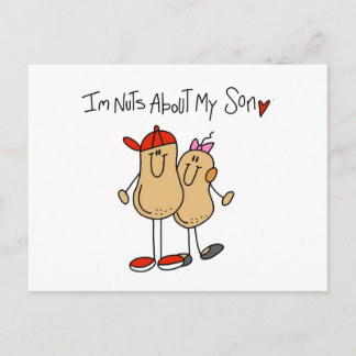 Carte Postale Nuts À propos de mes T-shirts et cadeaux