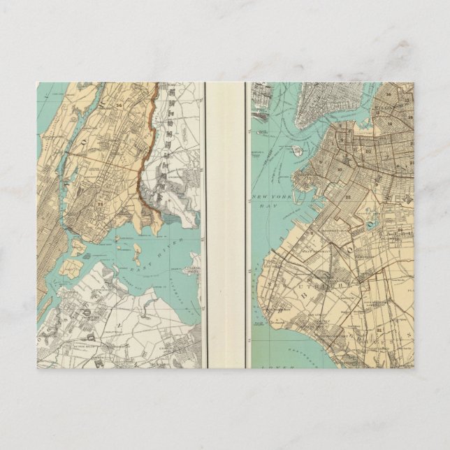 Carte Postale NY City, Brooklyn (Devant)