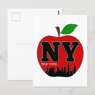 CARTE POSTALE NY NEW YORK LA GRANDE POMME