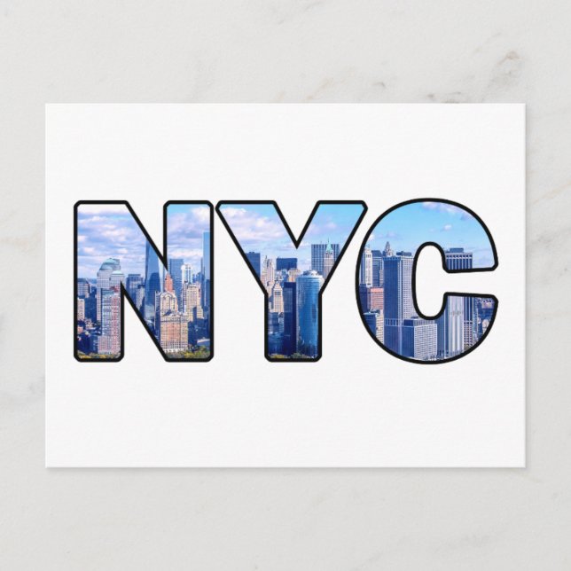 CARTE POSTALE NYC (Devant)