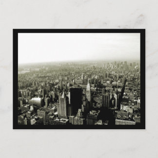 Carte Postale NYC Empire State View B&W