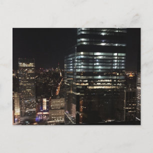 Carte postale NYC New York City Night Skyline