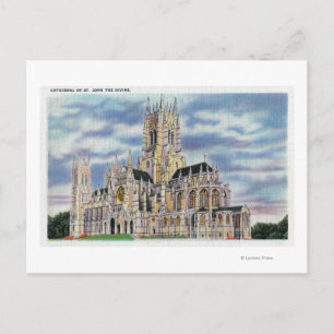 Carte Postale NYC, New YorkCathédrale Saint Jean le Divin